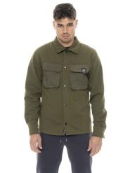 Bluza męska Leone 1947 Apparel Vintage Dept na zimę z kieszeniami. Zielone bluzy bez kaptura męskie LEONE 1947 APPAREL, na zimę, bez wzorów, z nylonu, vintage, bez kołnierzyka, bez ramiączek. Za 471.52 zł.