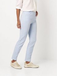 Relaxed by TONI Spodnie w kolorze błękitnym rozmiar: W38. Niebieskie spodnie materiałowe damskie Relaxed by TONI, bez wzorów, z materiału. Za 152.99 zł.