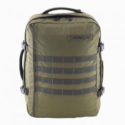 Plecak torba podręczna CabinZero Military 36 L CZ18. Czarne plecaki męskie CABINZERO, bez wzorów. Za 348.90 zł.