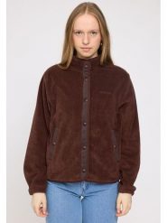 MAZINE Kurtka polarowa "Fleet" w kolorze brązowym rozmiar: XL. Brązowe kurtki damskie MAZINE, xl, bez wzorów, z polaru, bez kaptura. Za 152.62 zł.