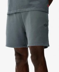 Superdry Micro Logo Shorts – relaxed fit, bawełna z recyklingiem. Niebieskie szorty męskie Superdry., bez wzorów, z bawełny. Za 301.95 zł.