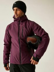 Dare 2b Kurtka narciarska "Eagle III" w kolorze bordowym rozmiar: S. Czerwone kurtki narciarskie i snowboardowe damskie Dare 2b, m, bez wzorów, bez kaptura, narciarskie. Za 322.73 zł.