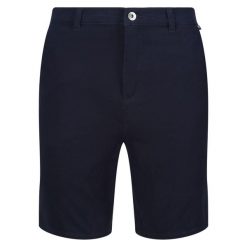 Shorty Męskie Chino Sabden. Niebieskie szorty męskie Regatta, bez wzorów, sportowe. Za 82.99 zł.
