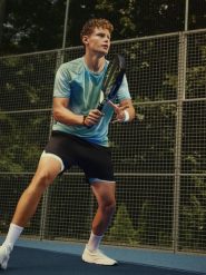 4F Spodenki tenisowe 2w1 szybkoschnące męskie - czarne XL. Czarne szorty sportowe męskie 4f, m, z materiału, na fitness i siłownię. Za 169.99 zł.