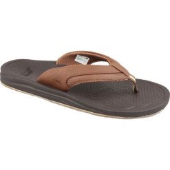 Brązowe Japonki New Balance M M6080BR. Brązowe klapki i japonki męskie New Balance, z materiału. W wyprzedaży za 189.00 zł.