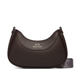 Torebka Armani Exchange. Brązowe torebki klasyczne damskie Armani Exchange, bez wzorów, bez dodatków. Za 539.99 zł.