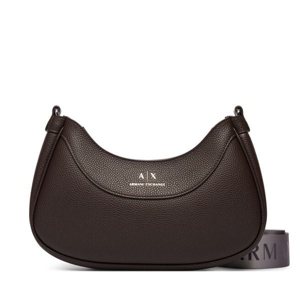 Torebka Armani Exchange. Brązowe torebki klasyczne damskie Armani Exchange, bez wzorów, bez dodatków. Za 539.99 zł.