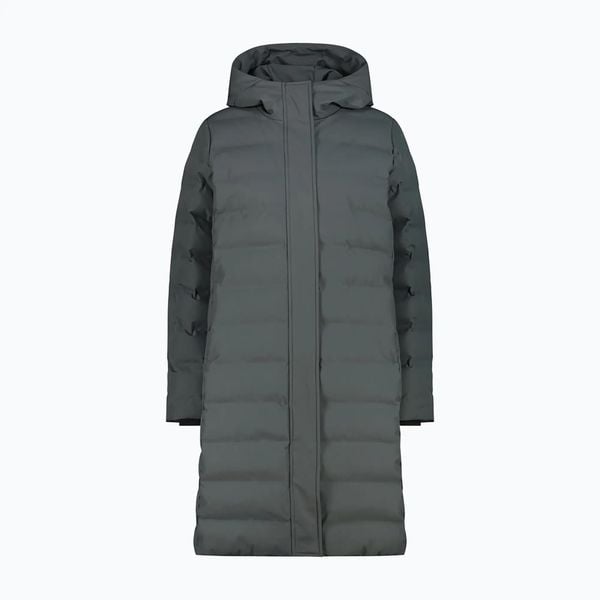 Płaszcz ocieplany damski CMP 35K3676 Coat Fix Hood. Szare płaszcze damskie CMP, m, bez wzorów, z materiału, klasyczne. Za 569.99 zł.