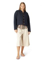 Ilse Jacobsen Kurtka przejściowa w kolorze granatowym rozmiar: 44. Niebieskie kurtki damskie Ilse Jacobsen, bez wzorów, bez kaptura. Za 173.99 zł.