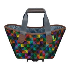 Systemowa torba na zakupy AGNETHA 2.0, papuga. Torebki klasyczne damskie RACKTIME, bez wzorów, z nadrukiem, bez dodatków. Za 398.90 zł.