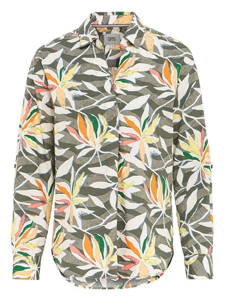 Camel Active Bluzka ze wzorem rozmiar: XL. Brązowe bluzki damskie Camel Active, xl, bez wzorów, z bawełny, bez kołnierzyka, bez ramiączek. Za 161.73 zł.