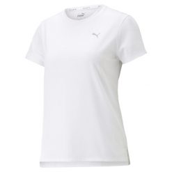 Koszulka Sportowa Damska Puma Run Favorite Heather. Białe bluzki sportowe damskie Puma, m, bez wzorów, bez ramiączek. Za 87.99 zł.