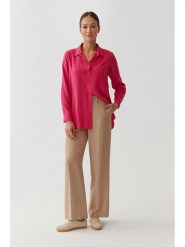 TATUUM Bluzka w kolorze różowym rozmiar: 44. Różowe bluzki damskie Tatuum, bez wzorów, z lyocellu, bez kołnierzyka, bez ramiączek. Za 109.00 zł.