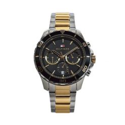 Zegarek Tommy Hilfiger. Szare zegarki męskie Tommy Hilfiger, srebrne. Za 749.99 zł.