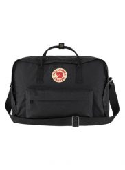Torba miejska Fjallraven Kanken Weekender - black. Czarne torebki klasyczne damskie Fjällräven, bez wzorów, z materiału, bez dodatków. Za 809.99 zł.