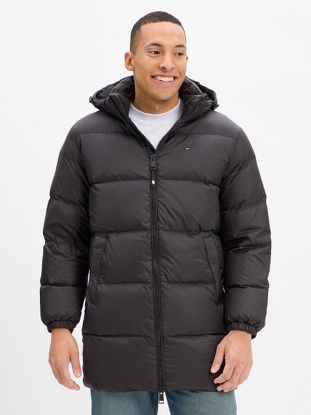 Tommy Jeans kurtka puchowa Mężczyźni czarny, XXL. Czarne kurtki męskie Tommy Jeans, m, bez wzorów, z jeansu, bez kaptura. Za 1,299.95 zł.