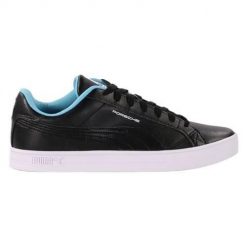 Buty do chodzenia męskie Puma Smash Vulc V3 Lo. Czarne buty sportowe na co dzień męskie Puma, z materiału, bez zapięcia, trekkingowe. Za 328.00 zł.