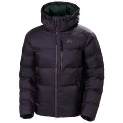 Kurtka z kapturem Helly Hansen Active Winter. Fioletowe kurtki męskie Helly Hansen, na zimę, bez wzorów, z puchu, sportowe, z kapturem. W wyprzedaży za 1,269.15 zł.