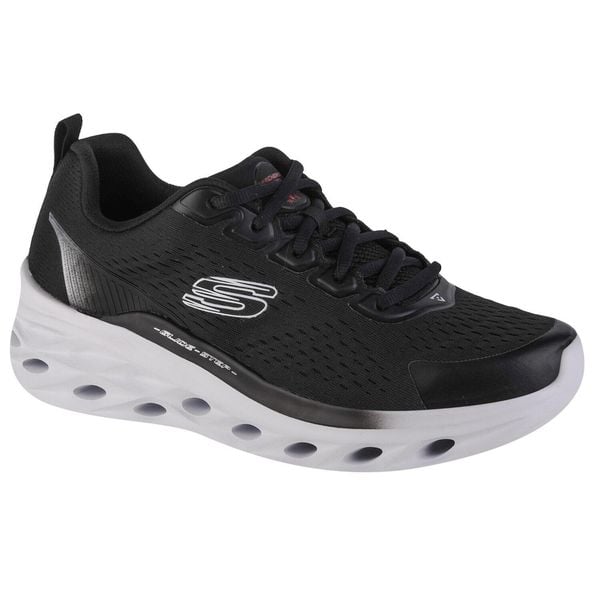 Buty do biegania męskie, Skechers Glide-Step Swift - Frayment. Czarne obuwie do biegania damskie Skechers, Skechers Sport. Za 349.99 zł.