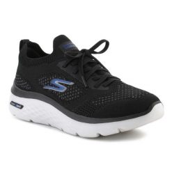 Buty Skechers Go Walk Hyper Burst-Maritime M 216083-BKGY czarne. Czarne buty sportowe na co dzień męskie bez zapięcia. Za 654.09 zł.