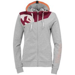 Kurtka damska Kempa Core 2.0. Czerwone kurtki damskie KEMPA, xl, bez wzorów, bez kaptura. W wyprzedaży za 241.50 zł.