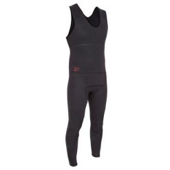 Spodnie Longjohn do łowiectwa podwodnego Beuchat Espadon Competition z neoprenu 7 mm. Czarne spodnie materiałowe męskie BEUCHAT, bez wzorów, z materiału, sportowe. W wyprzedaży za 499.99 zł.