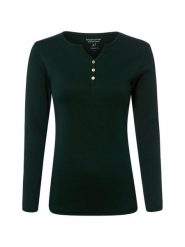 Brookshire koszulka z długim rękawem Kobiety Bawełna zielony, S. Zielone t-shirty damskie brookshire, s, bez wzorów, z bawełny, bez kołnierzyka. Za 99.95 zł.
