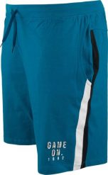 Męskie spodenki Athl. Dpt Iorio Ottanio Turkusowy 2XL. Niebieskie szorty męskie Givova, bez wzorów, z bawełny, sportowe. Za 151.99 zł.