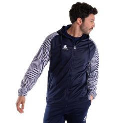 Kurtka z dresu Piu Adrenalina 3304 Jason. Niebieskie kurtki męskie PIU ADRENALINA, xl, bez wzorów, z dresówki, bez kaptura. Za 249.50 zł.