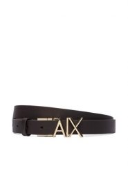 Armani Exchange Pasek XW002127 AF17157 M6355 Beżowy ciemny. Brązowe paski damskie Armani Exchange, bez wzorów, ze skóry. Za 329.99 zł.