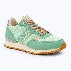 Buty damskie Napapijri. Zielone obuwie trekkingowe damskie Napapijri. Za 249.99 zł.