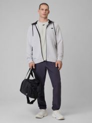 4F Spodnie treningowe szybkoschnące męskie - szare XXL. Szare spodnie sportowe męskie 4f, ze skóry. Za 229.99 zł.