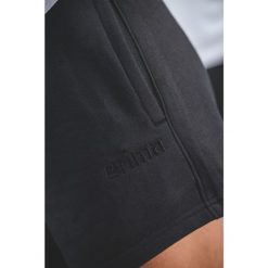 Damskie szorty dresowe Erima TS. Czarne szorty damskie 55PROTEC, bez wzorów, z bawełny, sportowe. Za 161.00 zł.