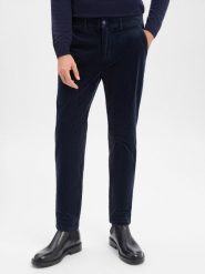 Finshley & Harding spodnie sztruksowe - Tyler Mężczyźni Bawełna niebieski, 30-32. Niebieskie spodnie materiałowe męskie Finshley & Harding, bez wzorów, z bawełny, eleganckie. Za 279.95 zł.