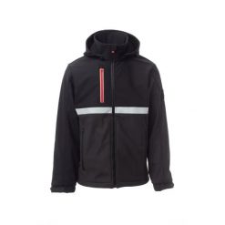 Kurtka przeciwdeszczowa z kapturem Payper Wear Wise. Czarne kurtki męskie PAYPER WEAR, m, bez wzorów, z nylonu, sportowe, z kapturem. Za 409.00 zł.