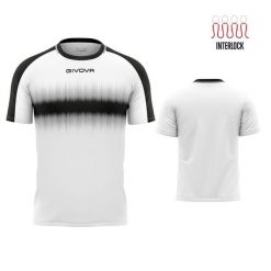 T-shirt Givova Radio Sports w Czarno-Białym - Wygodny i Trwały. Białe t-shirty damskie Givova, bez wzorów, z poliesteru, bez kołnierzyka. Za 145.99 zł.