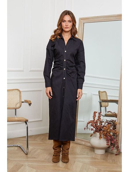 Joséfine Sukienka "Malone" w kolorze czarnym rozmiar: S. Czarne sukienki damskie Joséfine, na co dzień, s, bez wzorów, bez kołnierzyka, bez ramiączek, maxi, proste. Za 200.13 zł.