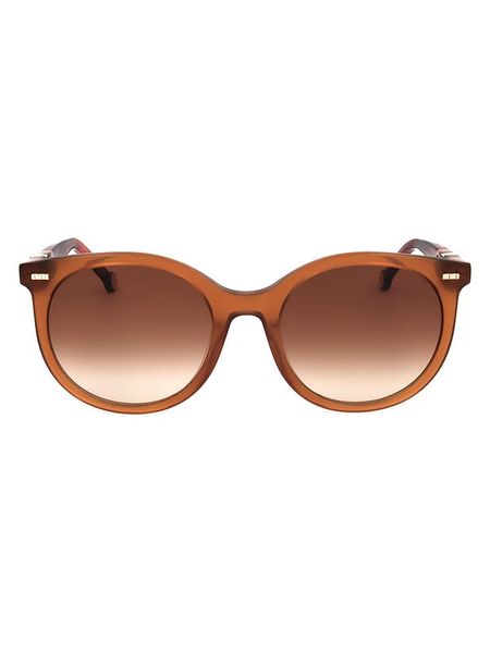 Carolina Herrera Damskie okulary przeciwsłoneczne w kolorze jasnobrązowym rozmiar: 56. Brązowe okulary przeciwsłoneczne damskie carolina herrera. Za 254.95 zł.