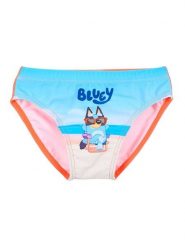 Bluey Kąpielówki "Bluey" w kolorze błękitno-pomarańczowym rozmiar: 116. Niebieskie kąpielówki męskie Bluey, bez wzorów, z materiału. Za 26.99 zł.