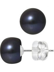 Pearline Kolczyki-wkrętki z perłami w kolorze tahiti rozmiar: onesize. Czarne kolczyki damskie Pearline, z perłą, złote. Za 347.99 zł.