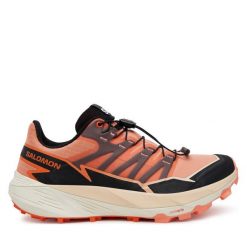 Buty do biegania Salomon. Brązowe obuwie do biegania damskie Salomon. Za 409.99 zł.