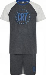 Cr7 Piżama/krótkie spodenki męskie — 100% bawełna, wielokolorowe – MULTICOLOUR. Piżamy męskie CR7 Cristiano Ronaldo, m, bez wzorów, z bawełny, bez ramiączek. Za 261.73 zł.