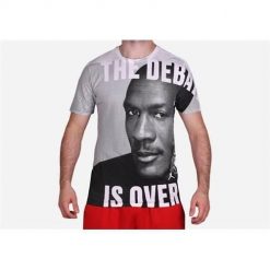 Koszulka sportowa męska Nike Air Jordan The Greatest. Szare t-shirty sportowe męskie Nike, m, bez ramiączek, na fitness i siłownię. Za 228.00 zł.