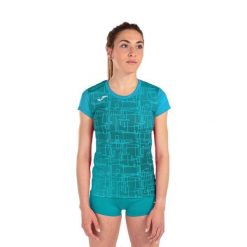 Koszulka do biegania damska Joma Elite VIII. Niebieskie bluzki damskie Joma, xs, bez wzorów, bez kołnierzyka. W wyprzedaży za 99.80 zł.