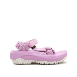 Sandały damskie Teva Hurricane XLT2 Ampsole. Czerwone sandały damskie Teva, bez wzorów, z materiału, bez obcasa. Za 354.20 zł.