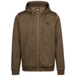 Męska Bluza Z Kapturem Fewston Full Zip. Brązowe bluzy sportowe męskie Trespass, m, z materiału. Za 212.99 zł.