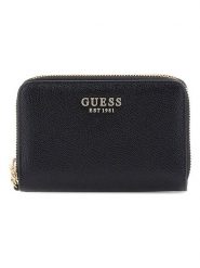 Guess Portfel w kolorze czarnym - 15 x 10 x 4 cm rozmiar: onesize. Czarne portfele damskie Guess, z aplikacjami, z materiału. Za 209.33 zł.