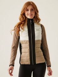 Regatta Kamizelka funkcyjna "Leedre" w kolorze beżowo-brązowym rozmiar: 44. Brązowe kamizelki damskie Regatta. Za 104.64 zł.