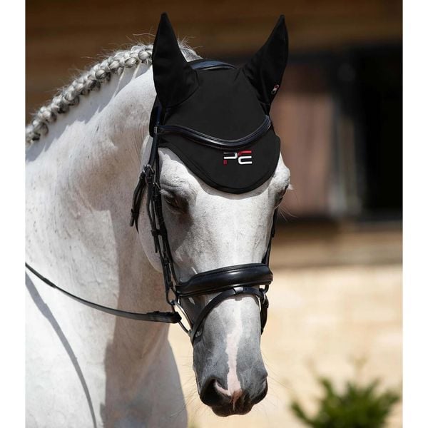 Czapka z muchą dla koni Premier Equine Atlas. Czarne krawaty i muchy męskie PREMIER EQUINE, bez wzorów, eleganckie. Za 228.00 zł.