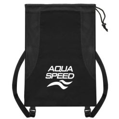 Worek na sprzęt plecak Aqua Speed Mesh Backpack. Brązowe plecaki damskie Aqua-Speed, bez wzorów, z meshu. Za 39.99 zł.